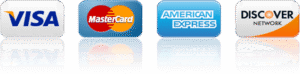 major credit cards accepted